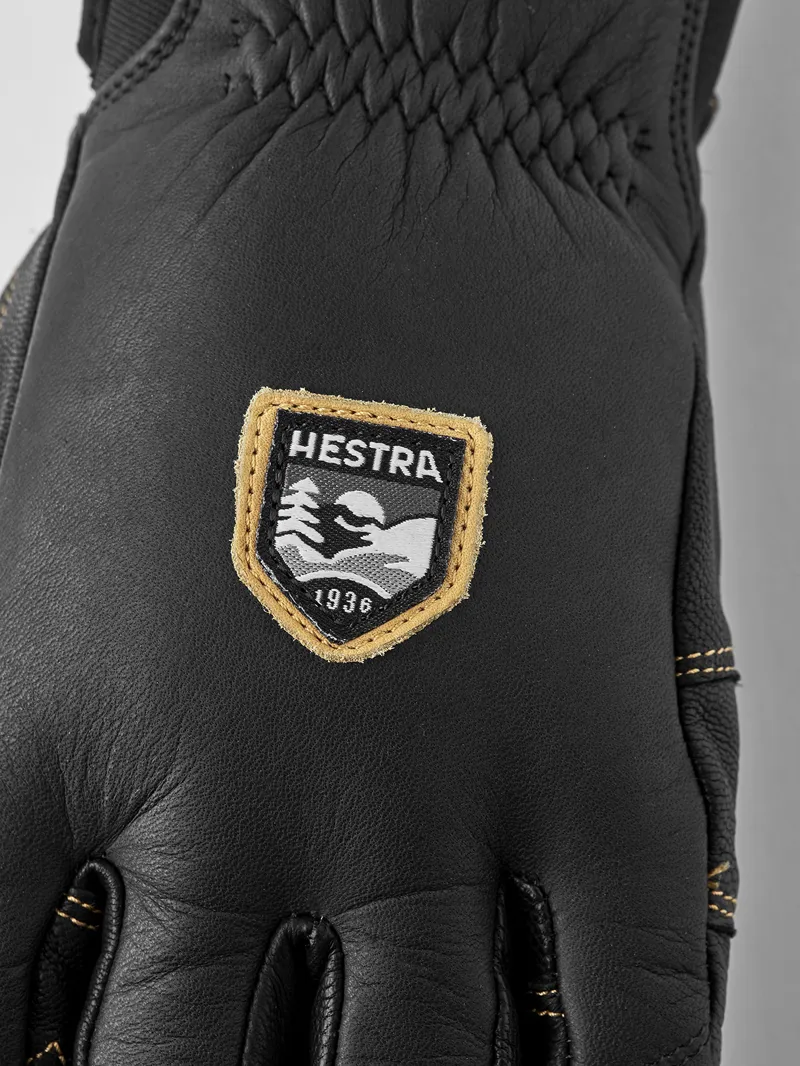 Hestra Ergo Grip Incline 5 Finger Glove in Black-2